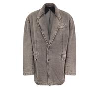 Diesel - Chaqueta vaquera con cuello reversible - Jackets - Hombre - Gris - S -