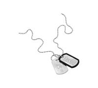 Diesel Cadena de acero inoxidable para hombre 32029440, talla única, Acero inoxidable, No es una piedra preciosa
