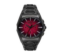 Diesel D Curve Reloj Hombre, Movimiento Cronógrafo de Cuarzo con Correa de Acero Inoxidable Cuero o Silicona