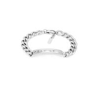Diesel D Logo Pulsera para hombre, DX1663040 | Acciaio inossidabile color argento