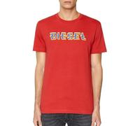 Diesel Diegor42A - Camiseta para hombre, color rojo, rojo, L