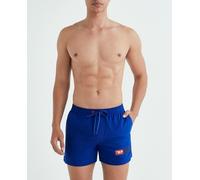 Diesel Diesel - Bañador de hombre con malla en el interior, bolsillo trasero y cintura con cordón ajustable. Azul Talla L