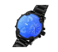 Diesel DZ7460 Mr. Daddy 2.0 Two-Hand Black-Tone Stainless Steel Watch