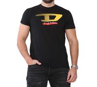 Diesel Hombres Camiseta Cuello Redondo Camiseta de Verano