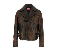 Diesel - L-Eon Biker Jacket - Jackets - Hombre - Marrón - M -