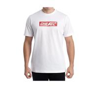 Diesel - Logo Graphic T-Shirt - Tops - Hombre - Blanco - 2XL -
