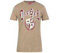 Diesel Medieval Design Dune Beige T-Shirt