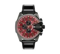 Diesel Mega Chief Slim Reloj para Hombre de Acero Inoxidable Color Gris Metalizado de 48MM, DZ4714