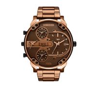 Diesel Mr. Daddy Slim DZ7493 - Reloj de Acero Inoxidable para Hombre, 54 mm, Color marrón