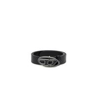 Diesel Oval D Logo B-1DR 25 Belt Cinturón, Black, 70 Unisex Adultos