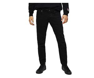 Diesel Pantalones Vaqueros Rectos Laekee-beex para Hombre, Negro (Black 02), 32W / 32L