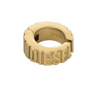 Diesel Pendiente unisex de acero inoxidable dorado DX1565710, talla única, Acero inoxidable, Sin piedra preciosa