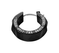 Diesel Pendientes Hombre, Pendientes Acero Negro, DX1273001
