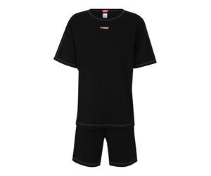 DIESEL Pijama corto 'Adam-D-Core' rojo / negro / blanco XL rojo / negro / blanco