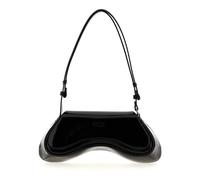 Diesel- Bolso de Hombro Negro Sintético con Solapa- Bags- Mujer- Negro- ONE SIZE- Bolso de Hombro Negro Sintético con Solapa
