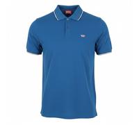 Diesel Polo T-Smith-D Hombre M Manga Corta Algodón Azul Media Botón