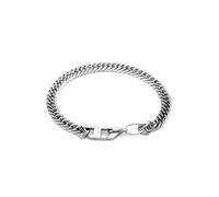 Diesel Pulsera de acero con cierre en D para hombre