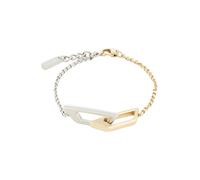 DIESEL Pulsera oro / plata One Size EUR