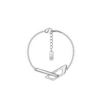 DIESEL Pulsera plata One Size EUR
