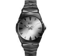 DIESEL Reloj analógico 'D-Sruptor' negro / plata, Talla One Size