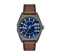 Diesel Reloj Análogico-Digital para Hombres de Automático con Correa en Poliéster DZ2189