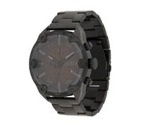 DIESEL Reloj analógico marrón oscuro / negro One Size EUR