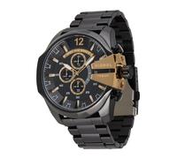 DIESEL Reloj analógico 'MEGA CHIEF, DZ4338' oro / negro One Size EUR