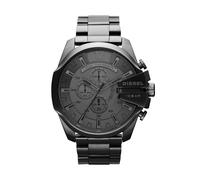DIESEL Reloj analógico 'Mega Chief' gris oscuro, Talla One Size