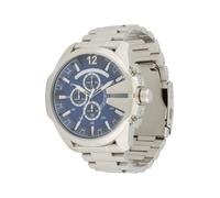 DIESEL Reloj analógico 'Mega Chief' plata One Size plata