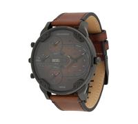 DIESEL Reloj analógico 'MR. DADDY' marrón / negro One Size marrón / negro