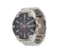 DIESEL Reloj analógico negro / plata One Size EUR