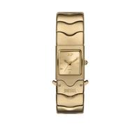 Diesel Reloj Analógico para Hombres de Cuarzo con Correa en Acero Inoxidable DZ2223, Tono Oro, 22MM