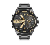 Diesel- Reloj Mr Daddy de Acero Inoxidable Bicolor- Accessories- Hombre- Gris- ONE SIZE- Reloj Mr Daddy de Acero Inoxidable Bicolor
