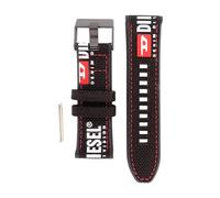 Diesel Relojes de pulsera para hombre, 26 mm, negro, nailon, correa de repuesto original para DZ4512, Negro, Clásico