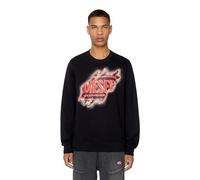Diesel S-ginn-e9 Sudadera, Negro (E3784-0ddai), S Hombre