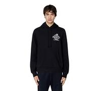 Diesel S-ginn-hood-k26 Sudadera con Capucha, Negro (9xx-0hayt), L para Hombre
