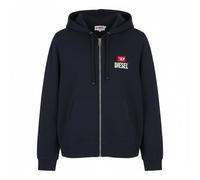 DIESEL S-Ginn-Hood-Zip 250209 Off Sudadera Hombre XL Azul Marino Algodón