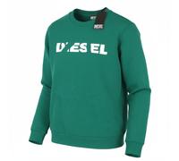 Diesel S-Gir 250237 Off Sudadera Hombre Cuello Redondo XL Verde Algodón
