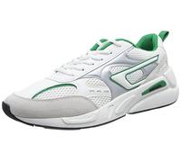 Diesel S-Serendipity, Zapatillas Deportivas Hombre, Blanco/Verde (H9441-P4431), 44 EU