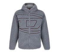 Diesel - S-Zat Hoodie - Jackets - Hombre - Gris - L -