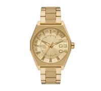 DIESEL Reloj analógico 'Scraper' oro One Size oro