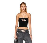 Diesel Shirt M-Clarksville-A Knitwear Black Black Black S Mujer