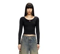 Diesel Shirt T-Ballet-D Tank Top Black Black Black L Mujer