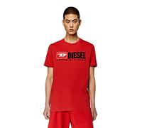 Diesel Shirt T-DIEGOR-DIV T-Shirt Ribbon Red XS Hombre