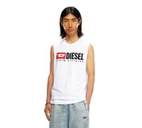 Diesel Shirt T-ISCO-DIV Tank Top Bright White M Hombre
