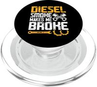 Diesel Smoke Makes Me Broke PopSockets PopGrip para MagSafe