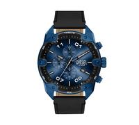 Diesel Spiked Hombre Reloj de 49MM de Acero Inoxidable Azul, DZ4703