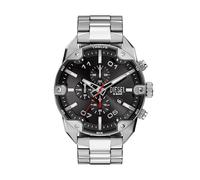 Diesel Spiked Hombre Reloj de 49MM de Acero Inoxidable Tono Plateado, DZ4709