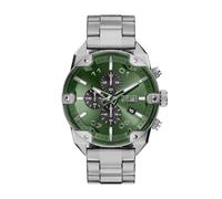 Diesel Spiked Reloj de Acero Inoxidable en Tono Plateado para Hombre, DZ4712