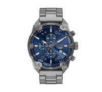 Diesel Spiked Reloj para Hombre de Acero Inoxidable Color Gris Metalizado de 49MM, DZ4724